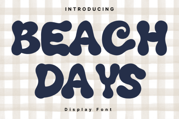 Beachdays Font: The Perfect Display Typeface for Summer Web Design