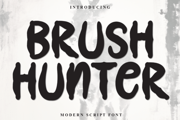 Brush Hunter: A Neat Display Font for Web Design