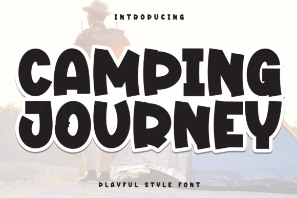 Camping Journey: A Friendly Display Font for Web Design
