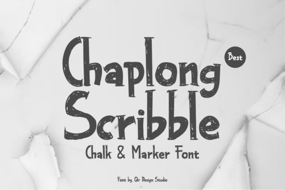 Chaplong Scribble: A Friendly Display Font for Makers