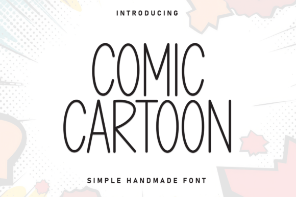 Comic Cartoon: A Friendly Display Font for Modern Editorial Design