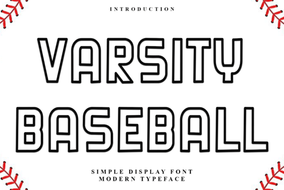 Elevate Your Brand Identity with Varsity Baseball Font
