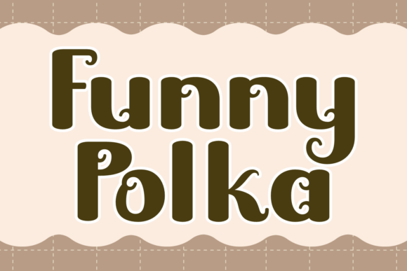 Funny Polka Typeface for Charming Web Design