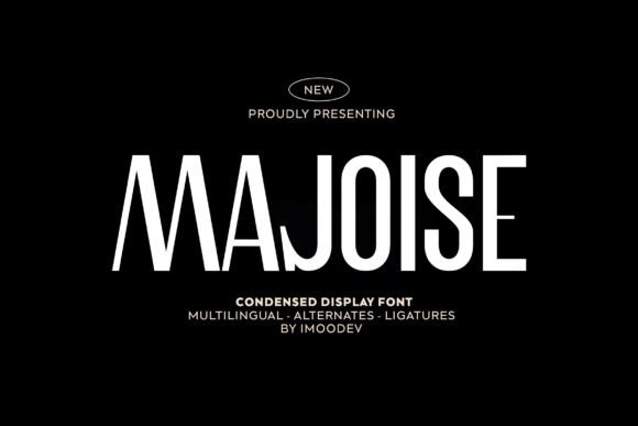 Majoise: The Bold Display Font for Modern Makers