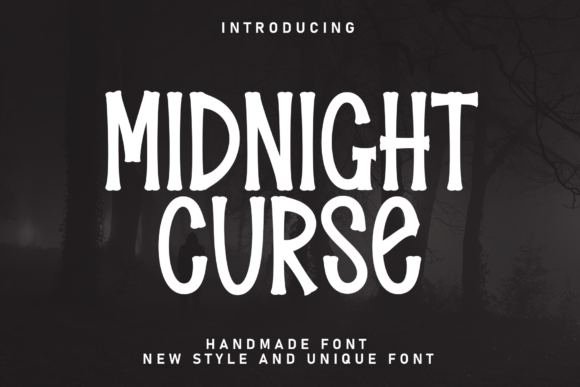 Midnight Curse Font: A Friendly Display for Modern Branding