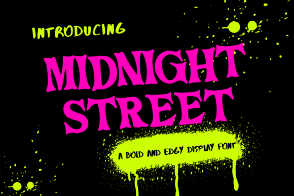 Midnightstreet Font Review for Bold Branding