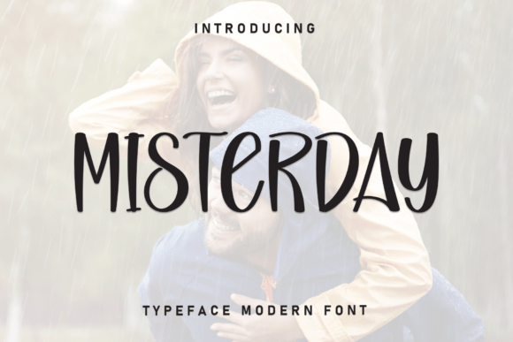 Misterday: The Friendly Display Font for Crafters