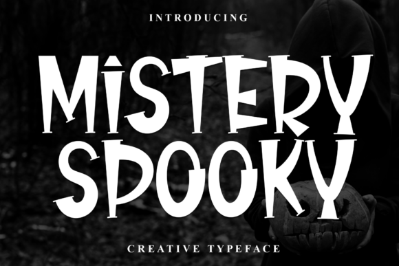 Mistery Spooky: A Friendly Display Font for Modern Editorial Design