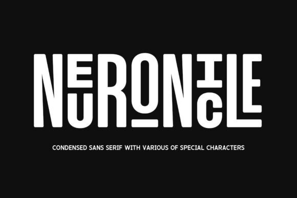 Neuronicle: A Bold Display Font for Modern Campaigns