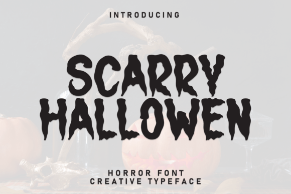 Scarry Hallowen: A Friendly Display Font for Modern Web Design