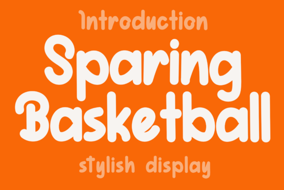 Sparing Basketball: A Neat Handwritten Display Font for Editors