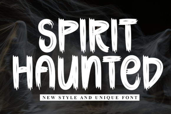 Spirit Haunted: A Friendly Display Font for Editorial Design
