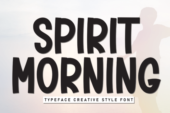 Spirit Morning: A Friendly Display Font for Editorial Design